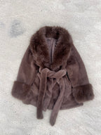 TOXIIC First Impression Brown Trench Coat