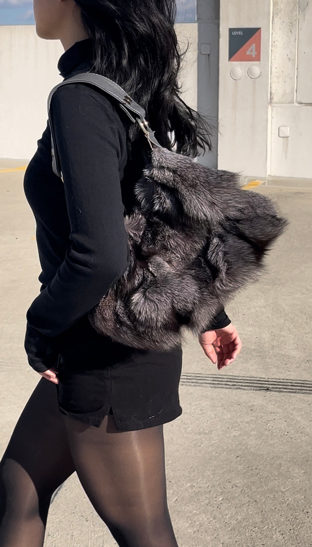 TOXIIC In A Mood Fur Bag