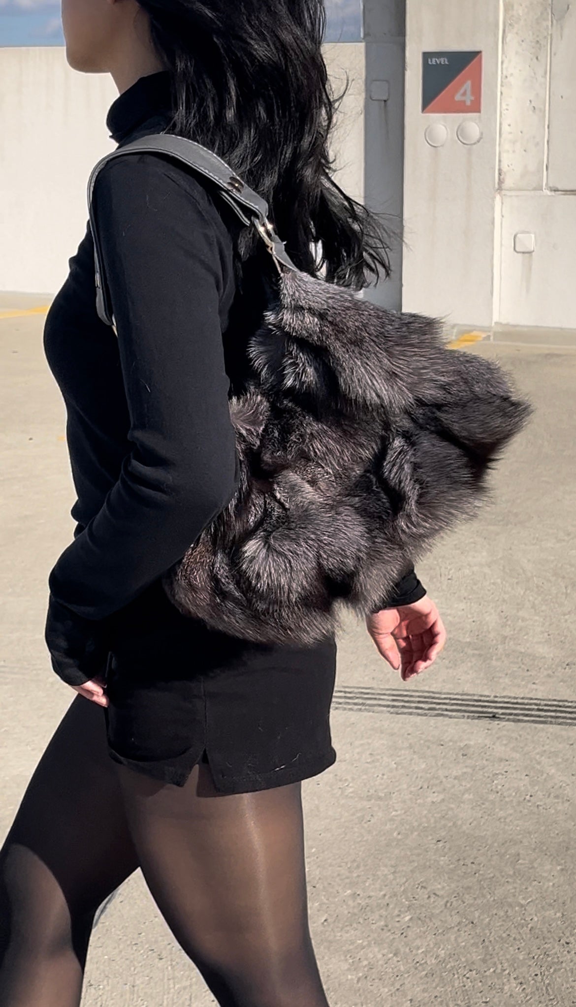 TOXIIC In A Mood Fur Bag