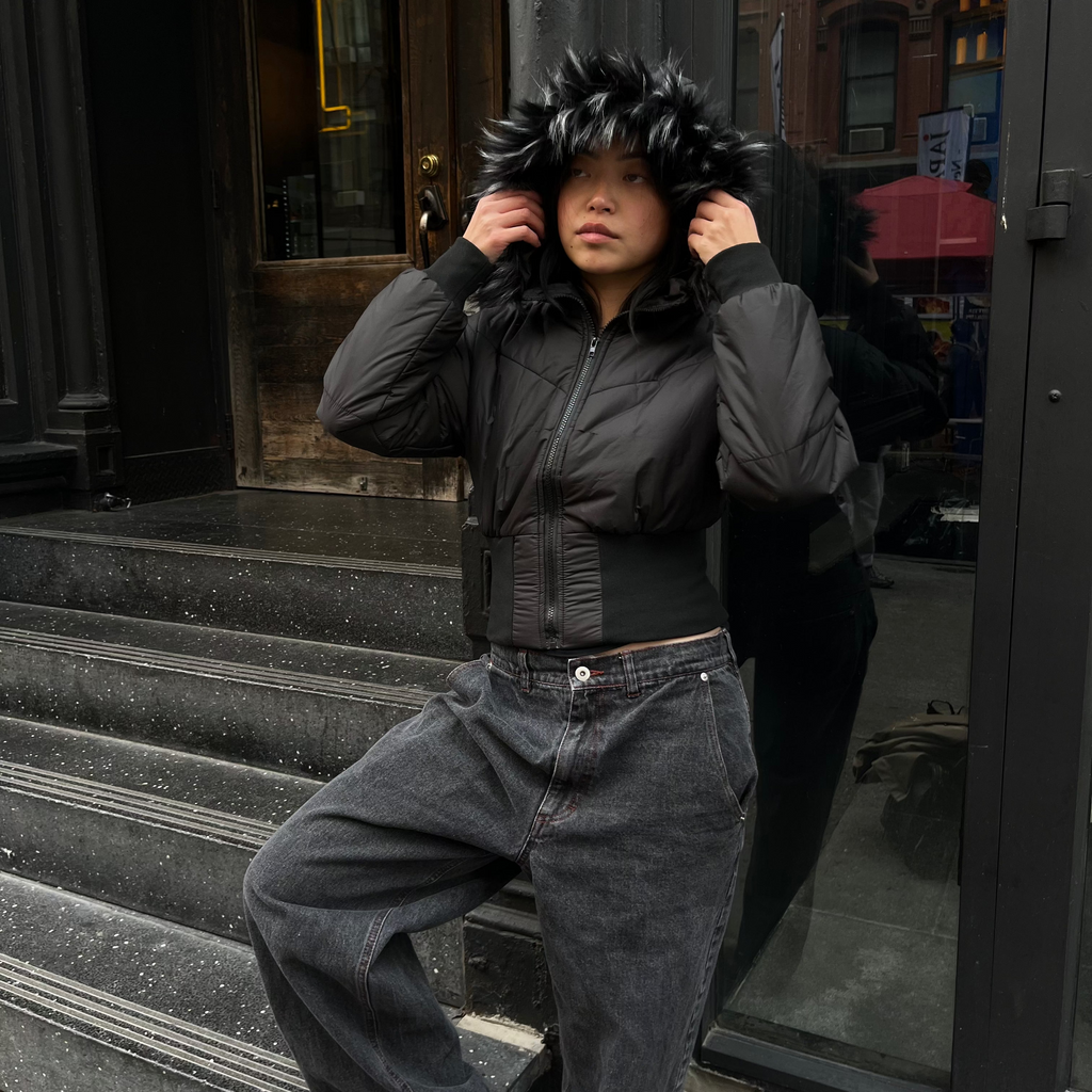 TOXIIC Untamed Fur Puffer Jacket