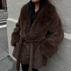 TOXIIC First Impression Brown Trench Coat