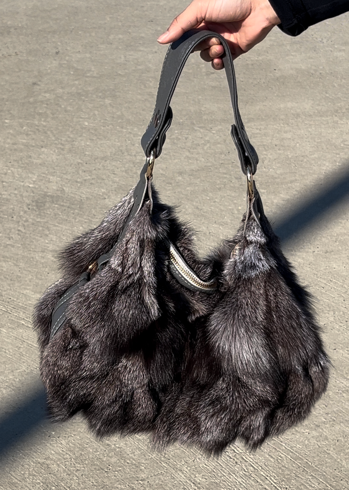 TOXIIC In A Mood Fur Bag