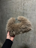 TOXIIC Doll Fur Mini Bag Beige