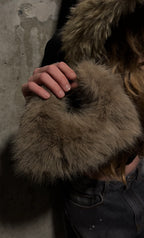 TOXIIC Doll Fur Mini Bag Beige