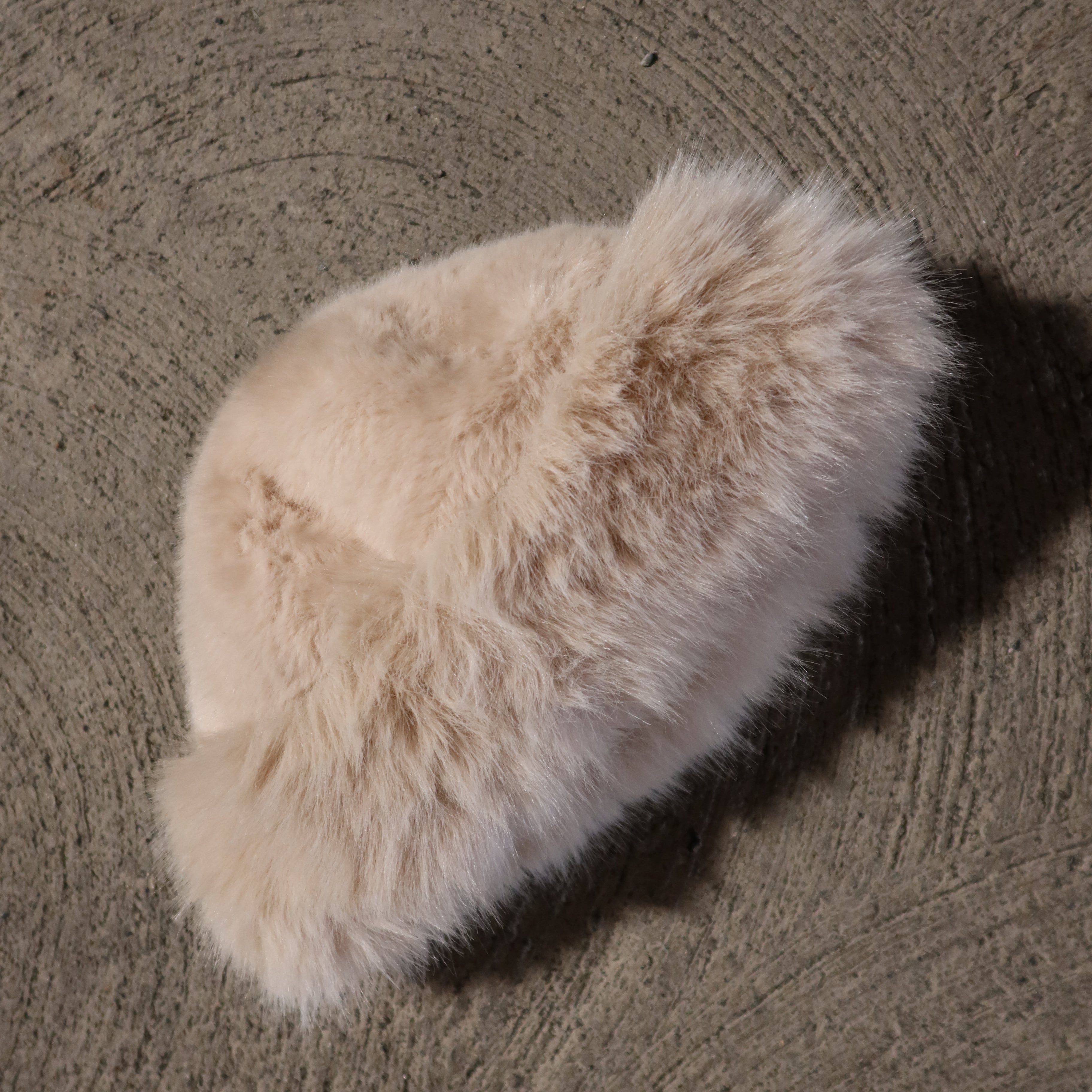 TOXIIC Flirty Fur Hat Beige