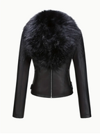 Leather Fur Jacket