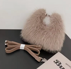 Fur Mini Bag Beige