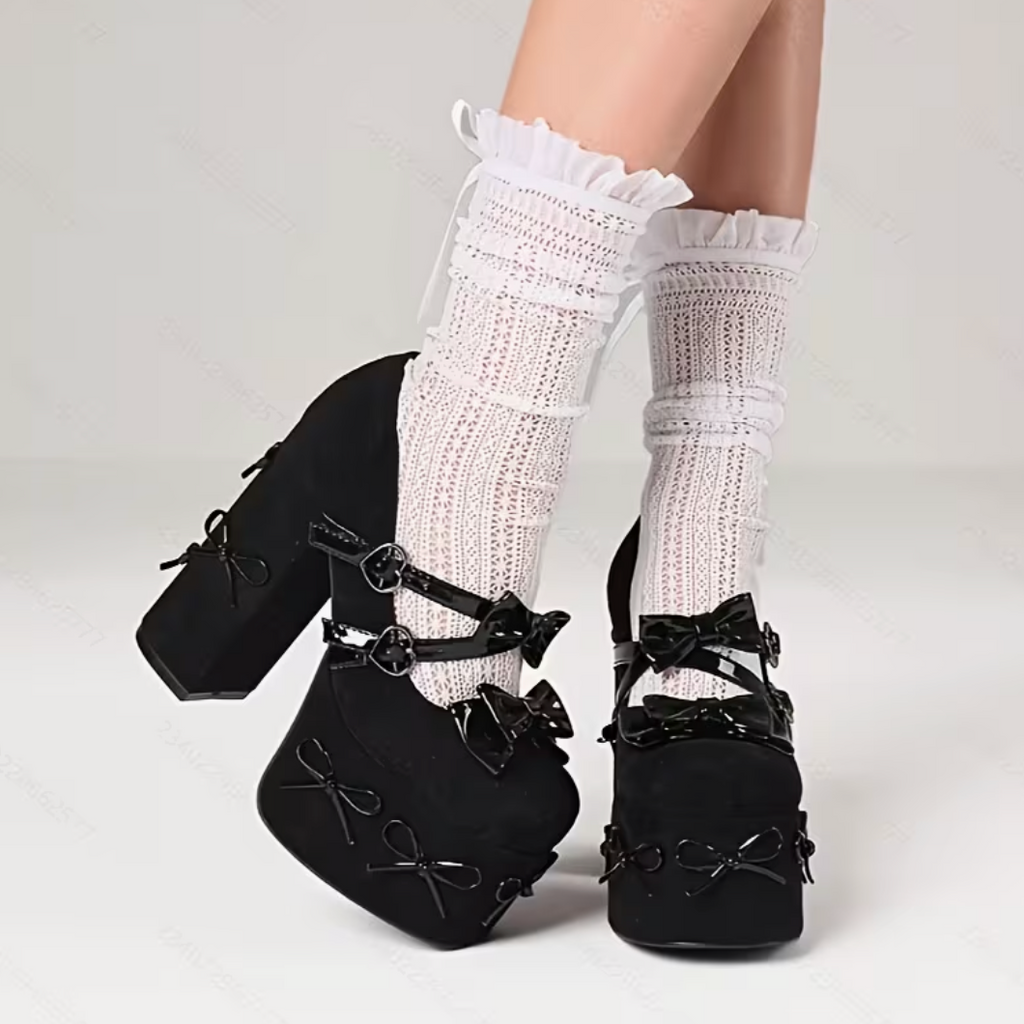 Heartless Black Bow Platforms