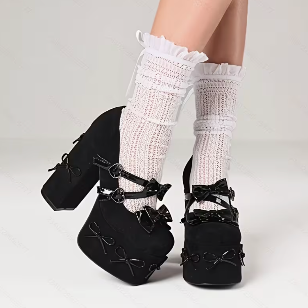 Heartless Black Bow Platforms