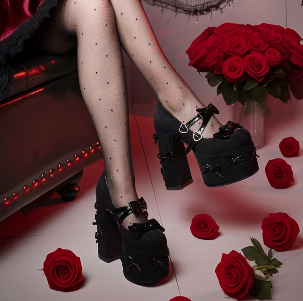 Heartless Black Bow Platforms