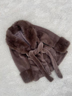 TOXIIC First Impression Brown Trench Coat